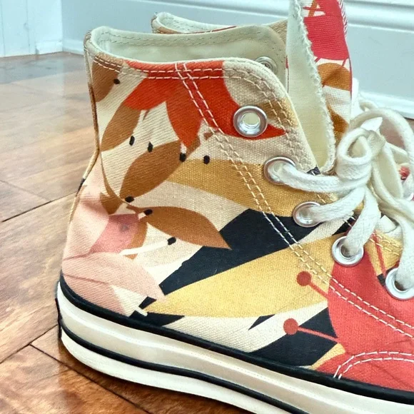 Converse Chuck Taylor Cream High-Tops - Picture 9 of 16